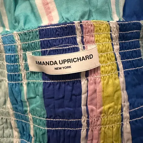 Amanda Uprichard  Multicolored Striped Halter Top Size S thumbnail 4