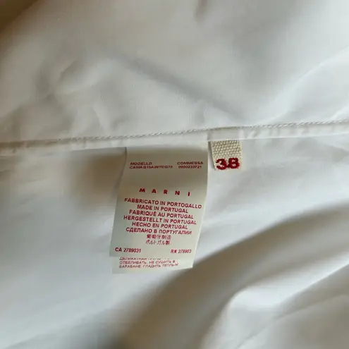 Marni white shirt Size M