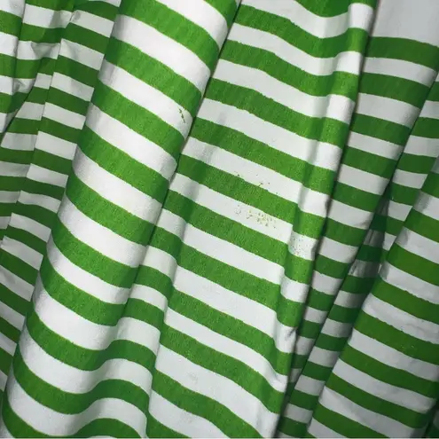 Marine Serre Regenerated Ball Skirt Green Striped