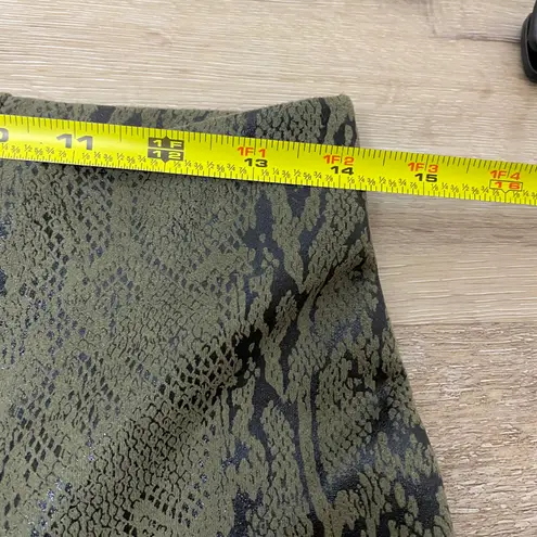 Zac and Rachel Womens Snake Print Pull On Pants Size Small