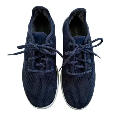 Allbirds Men’s Tree Runners Hazy Indigo Blizzard Sole Size 9