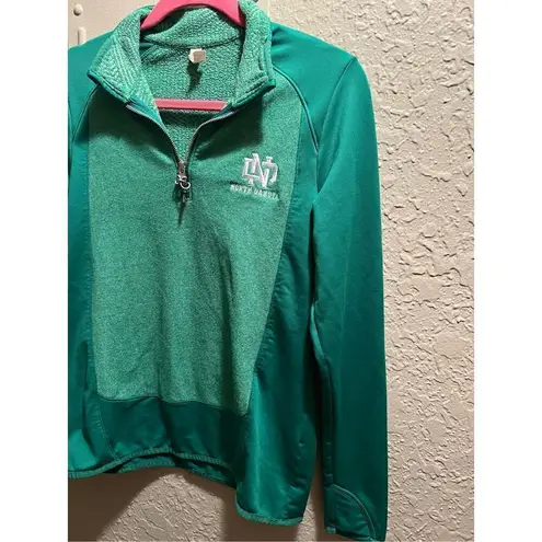 Under Armour  North Dakota Green 1/4 Zip Top Woman’s Small