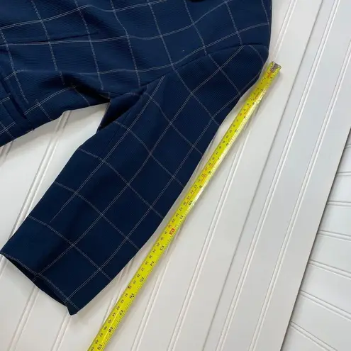 Calerie Stevens Petites Office Set 3/4 Sleeve Blazer Size 4P & Skirt Size 6P Blue