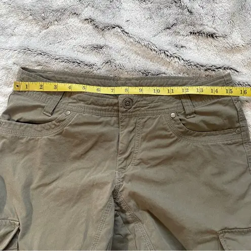 Kuhl  Splash Roll-up Pant Size 6Short Green Capri Hiking Travel