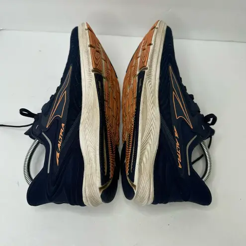 Altra Womens size 9 Torin 6 Road Running Sneakers Shoes Blue Lace Up 500601