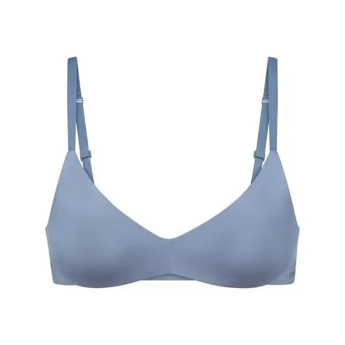 SKIMS Wireless Form Push-up Bra Size 40DDD Slate
