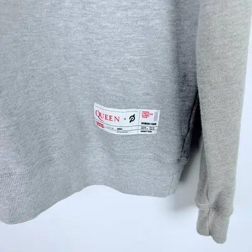 Peloton x Queen Graphic Pullover Sweatshirt Gray Crewneck Unisex Large L