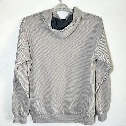 Universal Studios Orlando Resort Hooded Sweatshirt M Hoodie Stripes Pocket Gray Size M