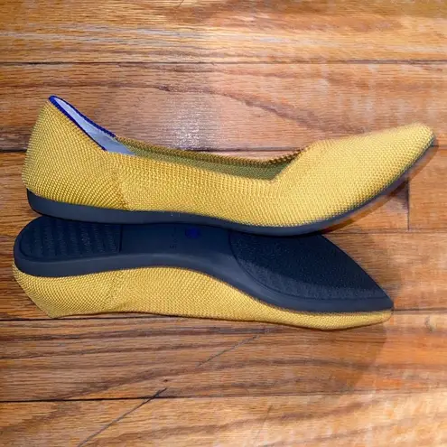 Rothy's The Point Marigold Yellow Size 6
