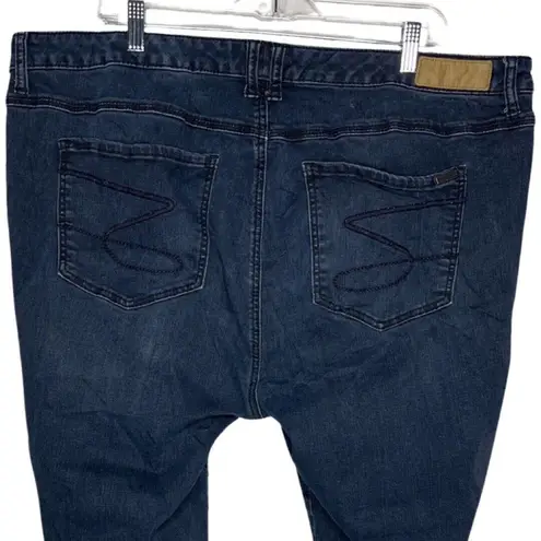 Melissa McCarthy x Seven 7 Jeans Women 24W Blue Classic Legging Skinny Casual