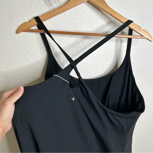 Halara NWT Everyday SoftlyZero™ Plush Backless 2-in-1 Flare Workout Dress black