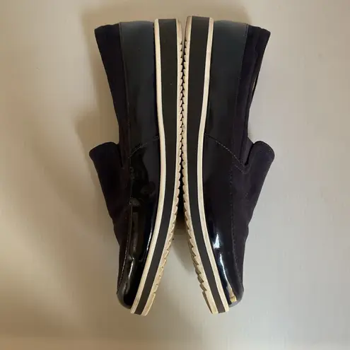 Naturalizer Comfort Slip-On Shoes Navy Blue Black Size 9M Casual Work Walking