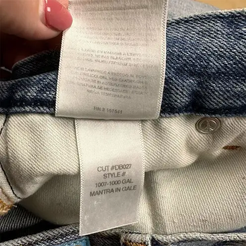 NWT Daily Blue Women's Mantra Wide Barrel Jeans Size 31 Relaxed Fit Blue Denim