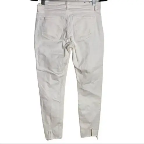 All Saints Lola Cropped Jeans Slim Fit Jeans white Womens Size 27