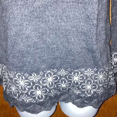 Light Gray Creaciones Abieli E.I.R.L. Alpaca Sweater Size XS/S NWT