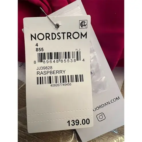 Julia Jordan NWT Women's Matte Crepe Wrap Front Knee Length Dress Size 4…