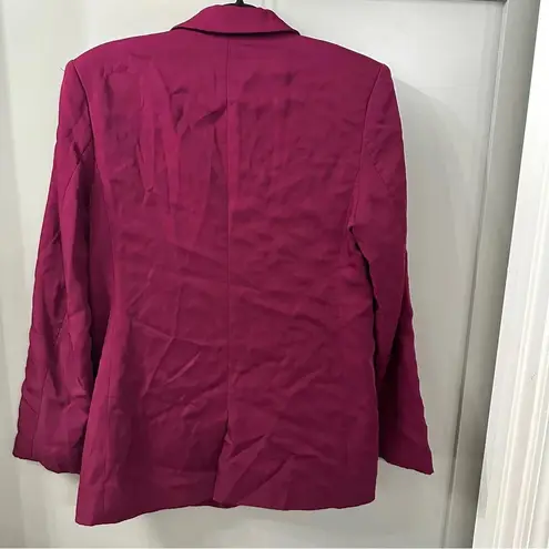Endless Rose Single Breasted Blazer Maroon Blazer Size Large