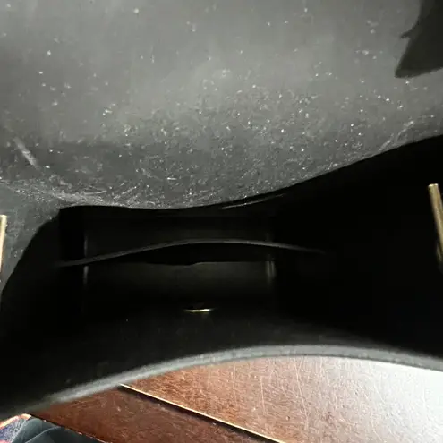 Black Crossbody Cell Phone Bag With Golden Bee Accent Studded Mini Purse