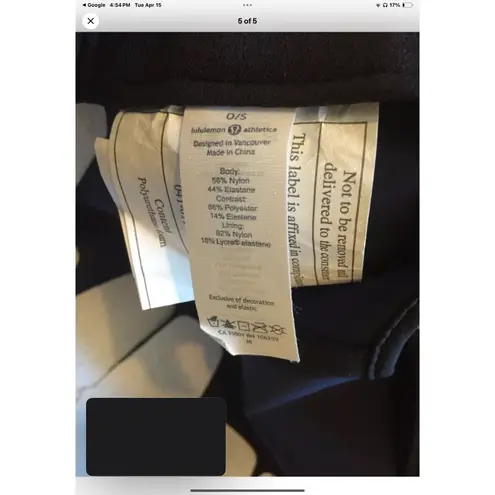 Seawheeze 2016 Lululemon Finishers Runners Hat Cap Blue