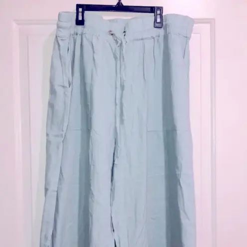 Zenana Outfitters pants linen blend pants size 3X
