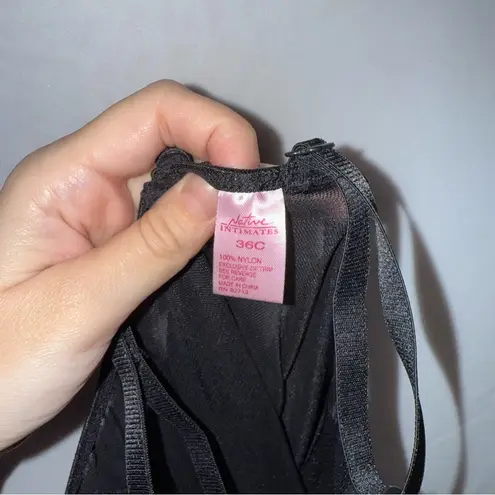 Goth Witchy Vamp Black and Pink Lace Chemise Lingerie Corset Style Dress Size undefined