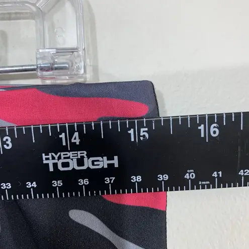 Yelete Active Camo Print Leggings XL Pink Gray Black Stretch High Waist NWT