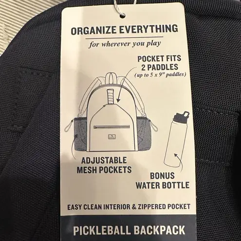 Tommy Bahama Pickleball Backpack w/ Water Bottle, Pockets, Paddle Pocket NEW