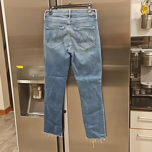 💕MOTHER💕 Mid Rise Dazzler Ankle Fray Jeans