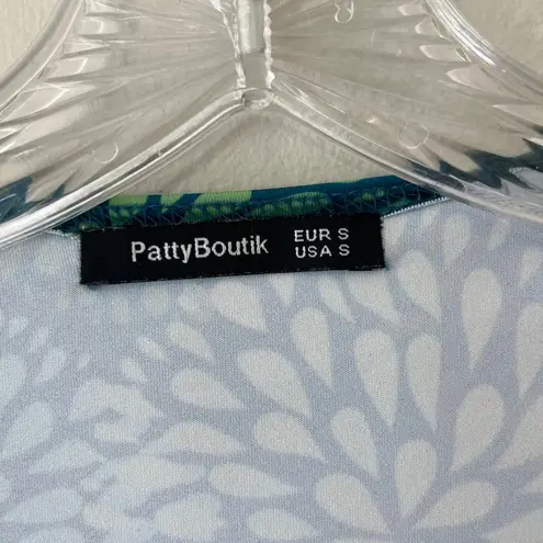 Pattyboutik Stretch Wrap Strap Shirt Top Blouse Mandala Boho Fit Flare Size S