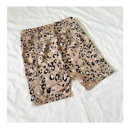 Z By Zella ★ Women's High Waist Biker Shorts Pull On - Animal Print ★