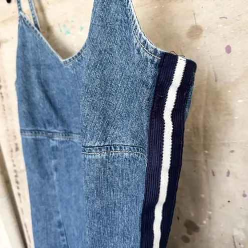 Vintage Express Denim Midi Dress Blue Size M