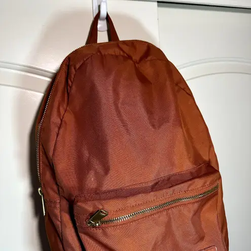 Herschel Settlement 23L Backpack Picante Orange Zipper Bag with Laptop Pocket