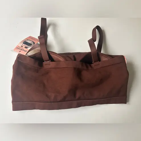 Shapermint Women’s Convertible Strapless Bandeau Bra Brown Size undefined