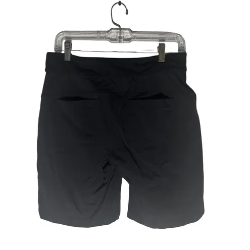 Athleta  Black Nylon-Spandex Bermuda Shorts  Size 6