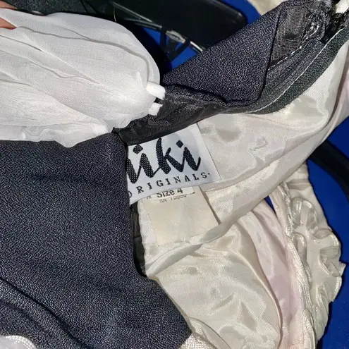 Vintage Niki Originals Formal Dress Black Size 4