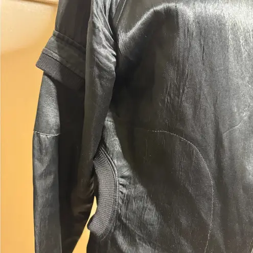 Sharagano Women's Black Bomber Jacket