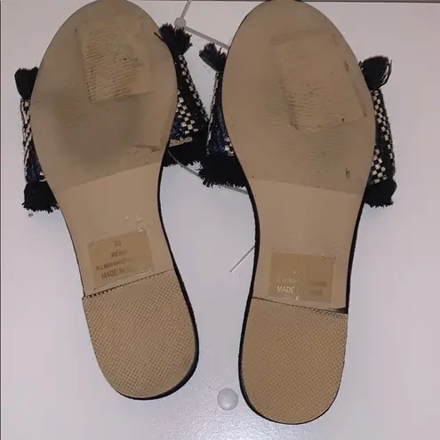 Catherine Malandrino Reina Fringe Slides 7.5