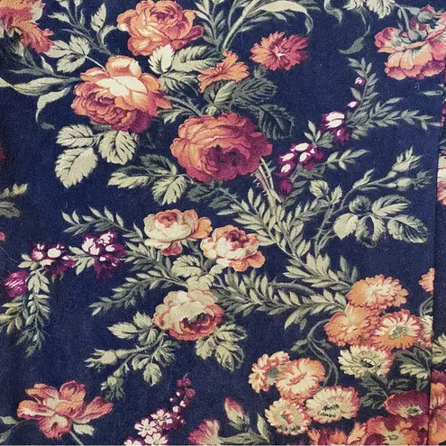 Vintage 1990s First Option High Waisted Floral Grunge Pants Size 4P