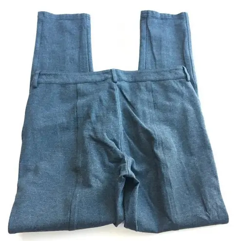 NYDJ Not Your Daughter Jeans pants Ski Zip Ponte charcoal gray LEGGINGS Size 8