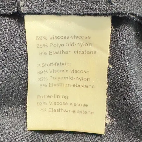 Akris Punto Sheath Mini Dress Women's Size 4 Navy White Colorblock 3/4 Sleeves