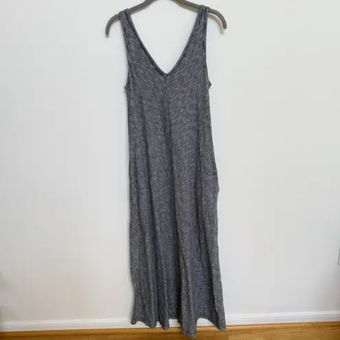 Lou & Grey Blue White Stripe Maxi Tank Cotton Dress XS