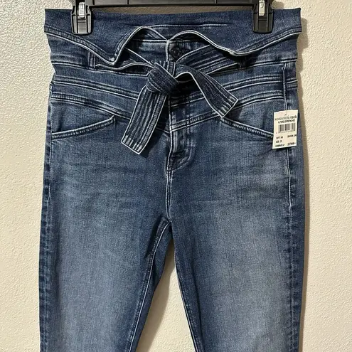 MOTHER The Triple Stack Insider Ankle Jeans In Chick Flick Size 28 Medium Wash Blue