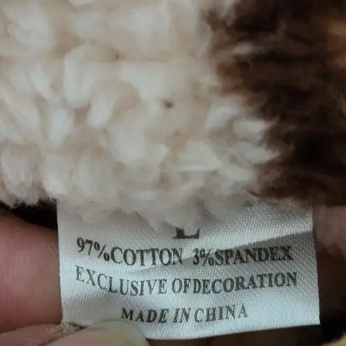 Mommy & Me Pink Leopard Sherpa ¼ Zip Pullover Size Large