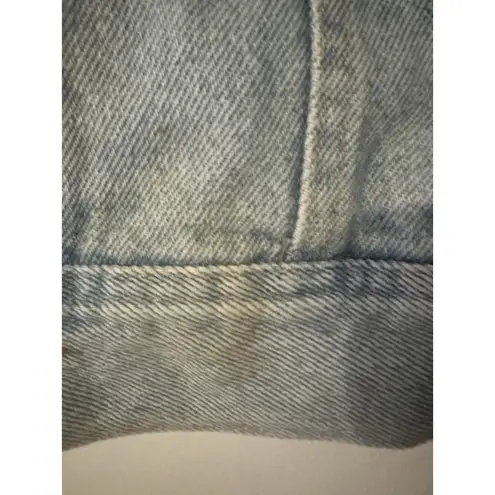 Vintage 90s Hard Rock Cafe Lee Denim Jean Jacket San Francisco Sz S Blue