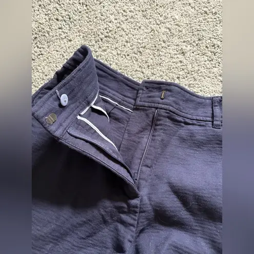 Boden Dark Blue Navy Shorts Womens Size 4 High Rise Preppy Classic