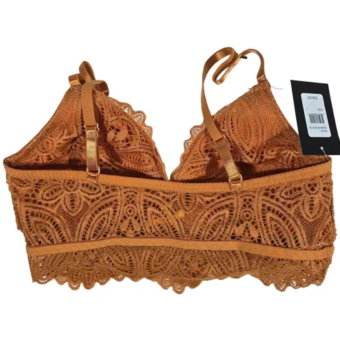 Frederick's of Hollywood Haley Lace Wireless Pullover Bralette L NWT