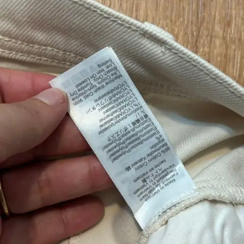 NWT J.Crew Seamed Straight Leg Jean In All Day Stretch Rope Tie Waist Size 28