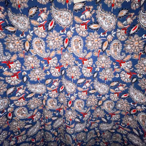 Boden USA Boden Women’s V-Neck Jersey Mini Dress Vintage Paisley Size 12P NWT