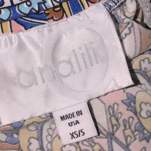 Analili xsmall/small blue top