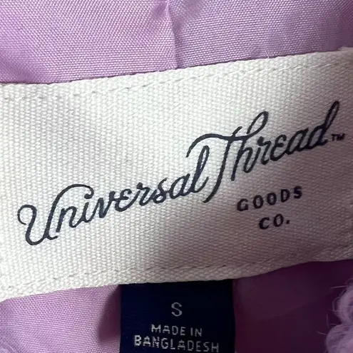 Universal Threads NWOT Universal Thread Collared Sherpa Bomber Jacket Mauve Magic Size Small S2232